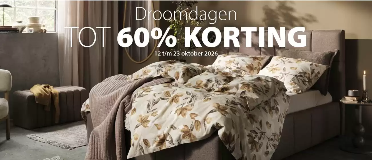 JYSK folder in Beuningen | JYSK folder | 2026-10-12T00:00:00.000Z - 2026-10-23T00:00:00.000Z