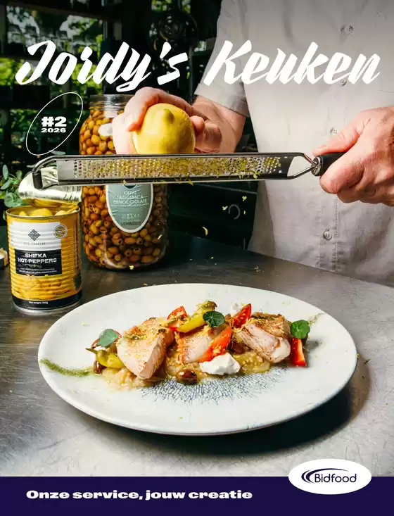 Bidfood folder in Nederweert | Jordy's Keuken | 2026-01-01T00:00:00.000Z - 2026-12-31T00:00:00.000Z