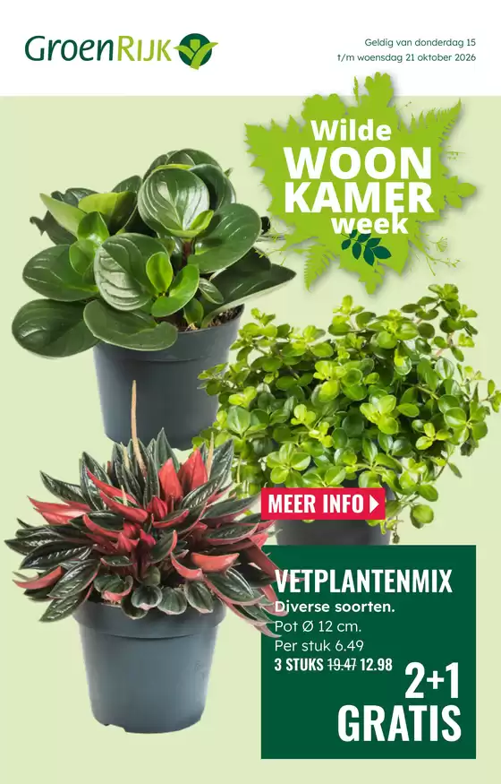 Catalogus van GroenRijk in Wijnjewoude | Nieuwe aanbiedingen om te ontdekken | 2026-10-15T00:00:00.000Z - 2026-10-21T00:00:00.000Z