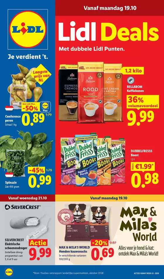 Catalogus van Lidl in Ten Boer | 1910 - 2510 | 2026-10-19T00:00:00.000Z - 2026-10-25T00:00:00.000Z
