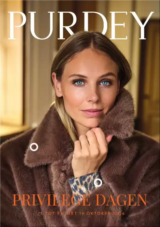 Catalogus van Purdey in Eijsden | Privilege Dagen | 2026-10-19T00:00:00.000Z - 2026-11-02T00:00:00.000Z