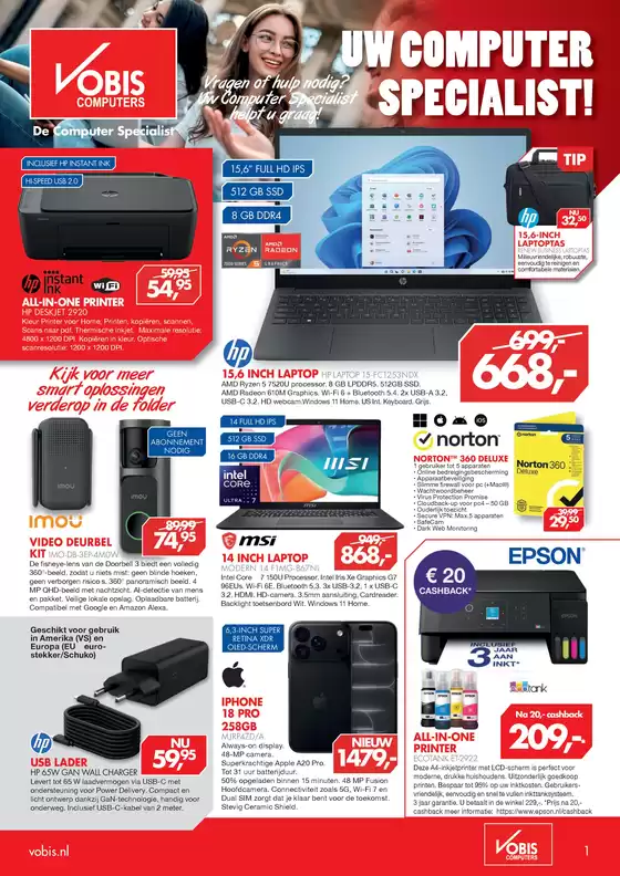 Catalogus van Vobis in Eenrum | Uw Computer Specialist! | 2026-10-19T00:00:00.000Z - 2026-10-31T00:00:00.000Z