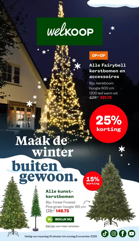 Catalogus van Welkoop | Geweldig aanbod voor koopjesjagers | 2026-10-19T00:00:00.000Z - 2026-11-08T00:00:00.000Z