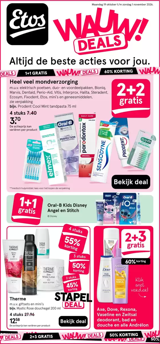 Catalogus van Etos | Etos Folder van deze week | 2026-10-19T00:00:00.000Z - 2026-10-25T00:00:00.000Z