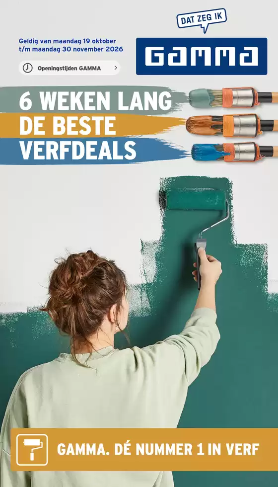 Catalogus van Gamma in Hallum | Onze beste deals voor u | 2026-10-19T00:00:00.000Z - 2026-11-30T00:00:00.000Z