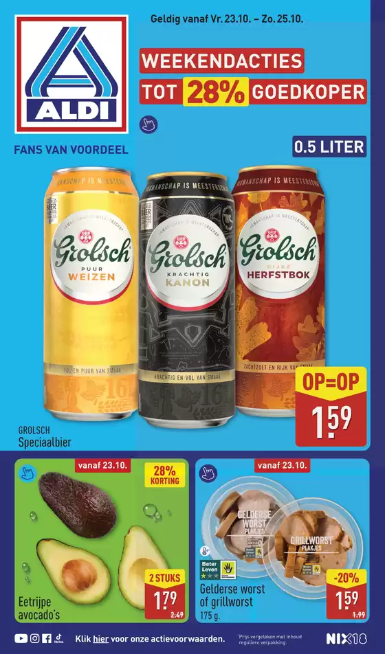Catalogus van Aldi | Onze beste koopjes | 2026-10-23T00:00:00.000Z - 2026-10-25T00:00:00.000Z