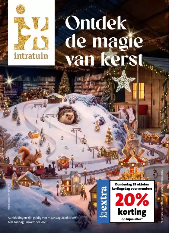 Catalogus van Intratuin | Nieuwe aanbiedingen om te ontdekken | 2026-10-26T00:00:00.000Z - 2026-11-01T00:00:00.000Z
