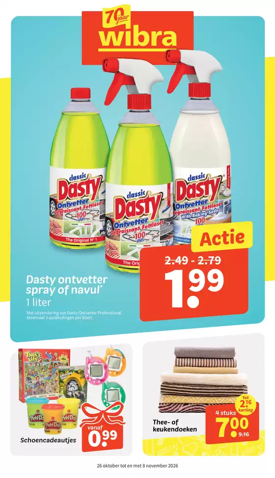 Catalogus van Wibra | Wibra 2026 week 44 nl | 2026-10-26T00:00:00.000Z - 2026-11-08T00:00:00.000Z