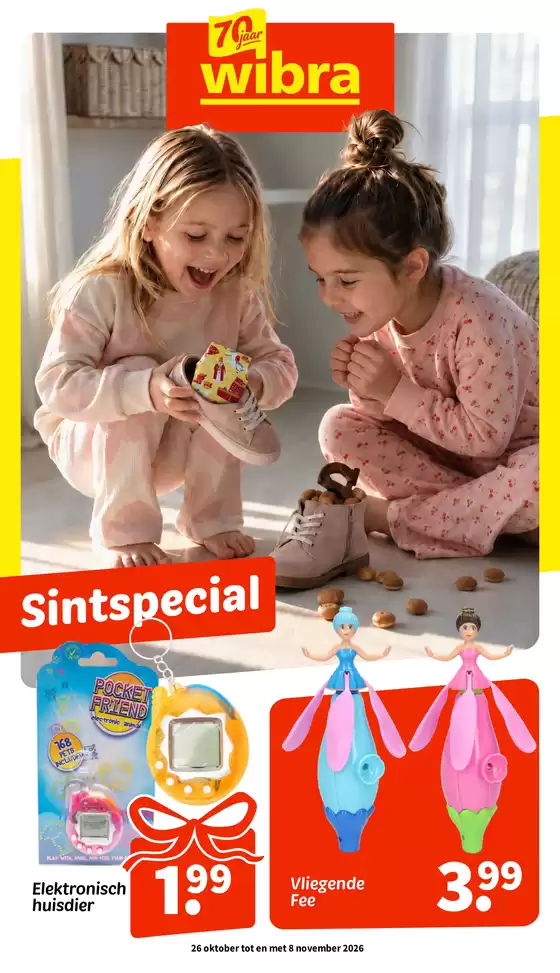 Catalogus van Wibra | Wibra 2026 week 44 sintspecial | 2026-10-26T00:00:00.000Z - 2026-11-08T00:00:00.000Z