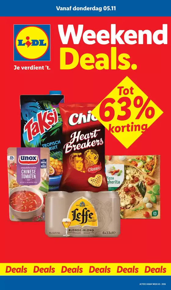 Lidl folder in Barendrecht | Weekenddeals | 2026-11-02T00:00:00.000Z - 2026-11-08T00:00:00.000Z