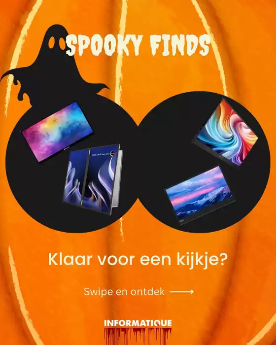Catalogus van Informatique | Spooky Finds | 2026-10-30T00:00:00.000Z - 2026-10-31T00:00:00.000Z