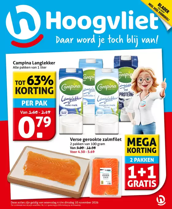 Hoogvliet folder in Ede | Exclusieve deals en koopjes | 2026-11-04T00:00:00.000Z - 2026-11-10T00:00:00.000Z