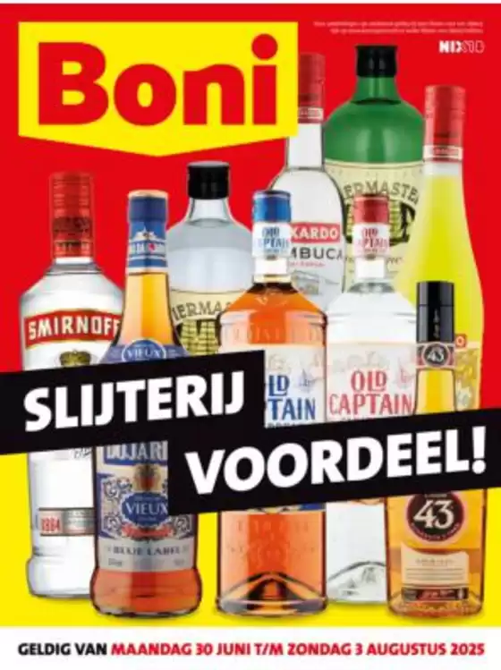 Boni Slijterij folder week 27 t/m week 31
