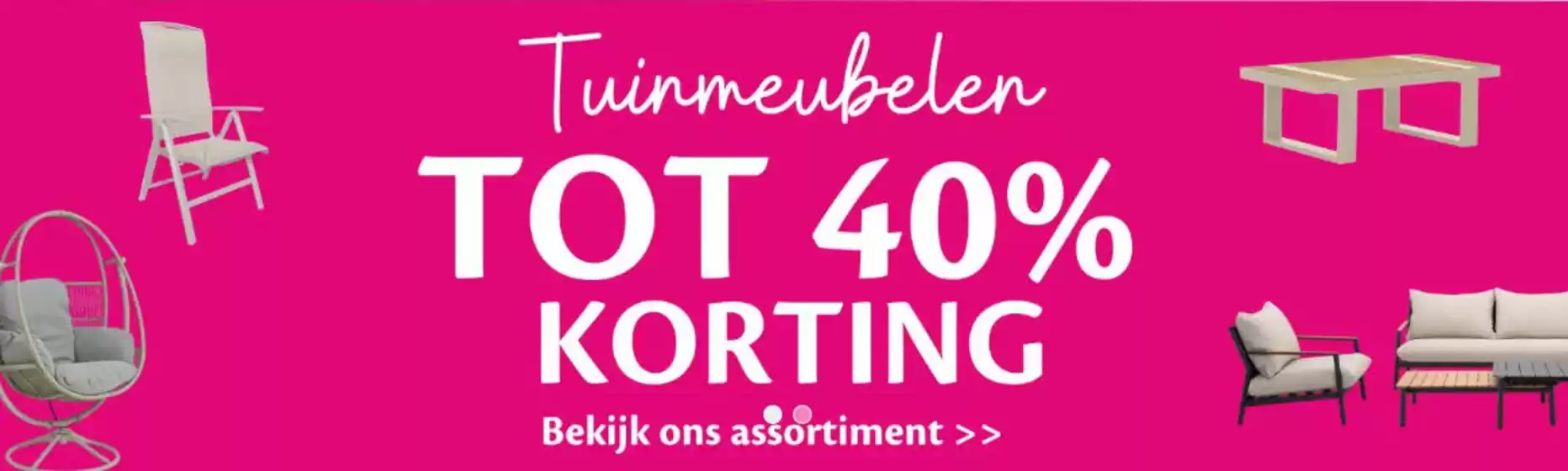 Tot 40% Korting