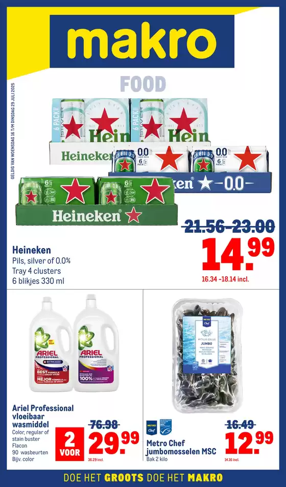 Aantrekkelijke speciale aanbiedingen voor iedereen