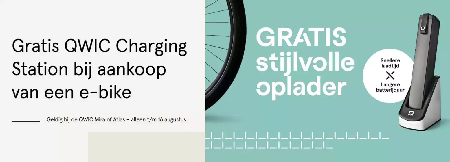 Catalogus van Qwic in Tiel | Gratis stijlvolle oplader | 2025-07-16T00:00:00.000Z - 2025-08-16T00:00:00.000Z