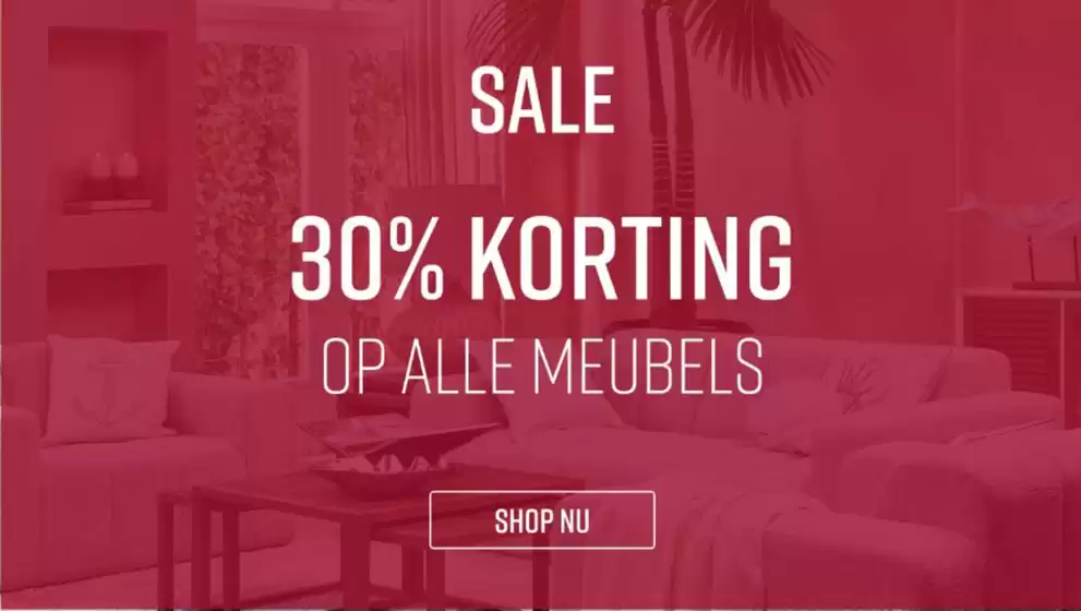 Sale 30% Korting
