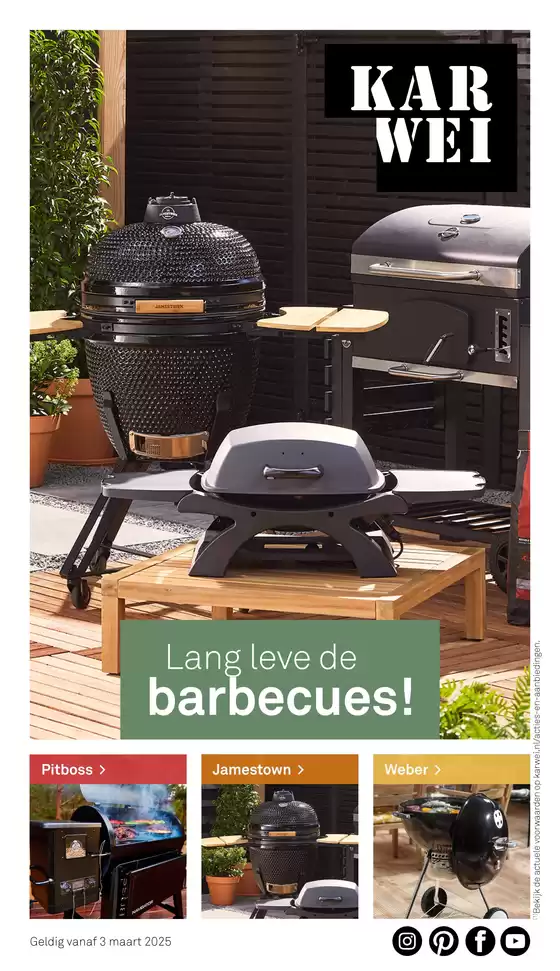 Catalogus van Karwei in Delfgauw | Lang leve de barbecues! | 2025-07-18T00:00:00.000Z - 2025-12-31T00:00:00.000Z