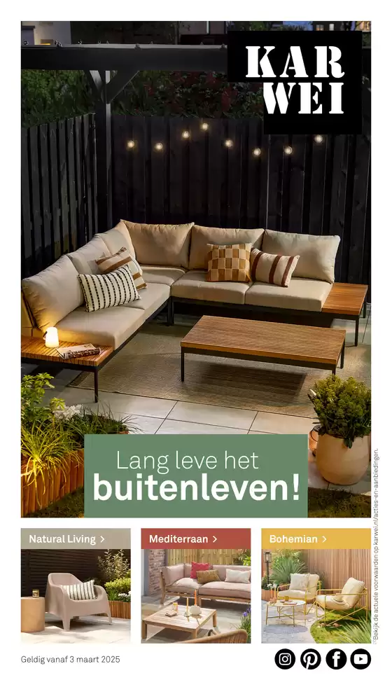 Lang leve het buitenleven!