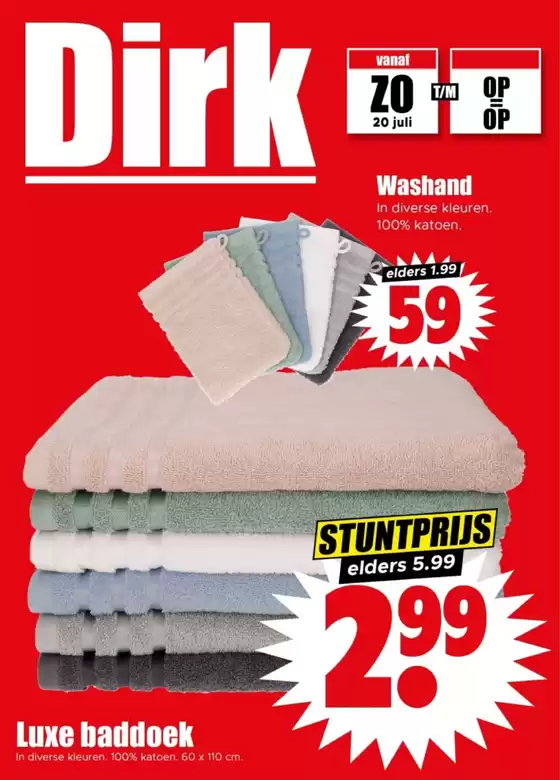 Onze beste deals voor u