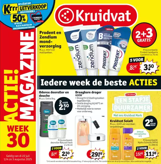 Kruidvat folder