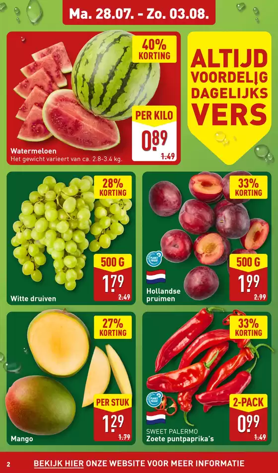 ALDI folder van volgende week