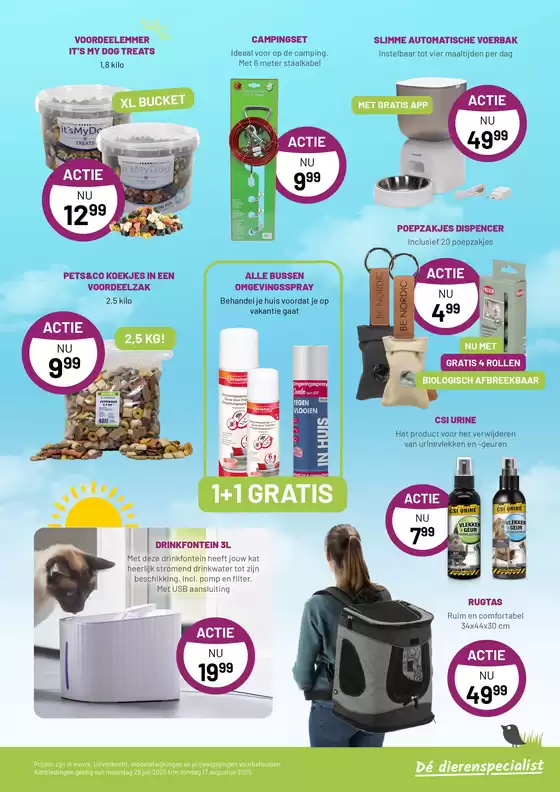 Vakantie acties