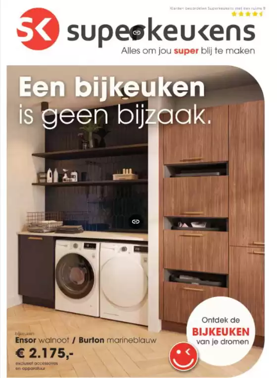 Een bijkeuken is geen bijzaak.