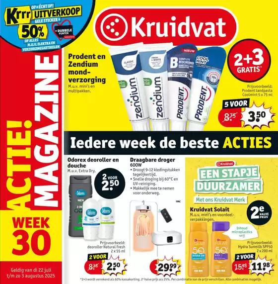 Kruidvat folder