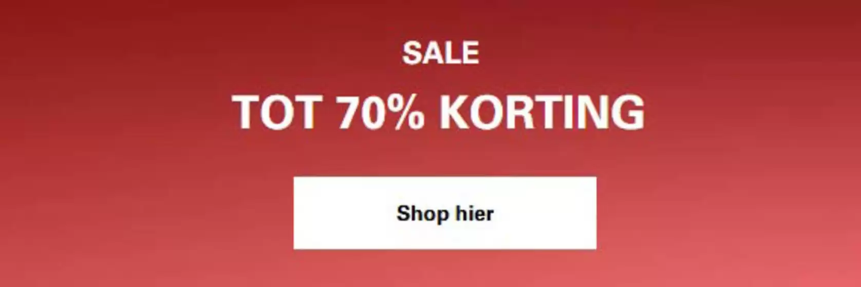 Sale Tot 70% Korting