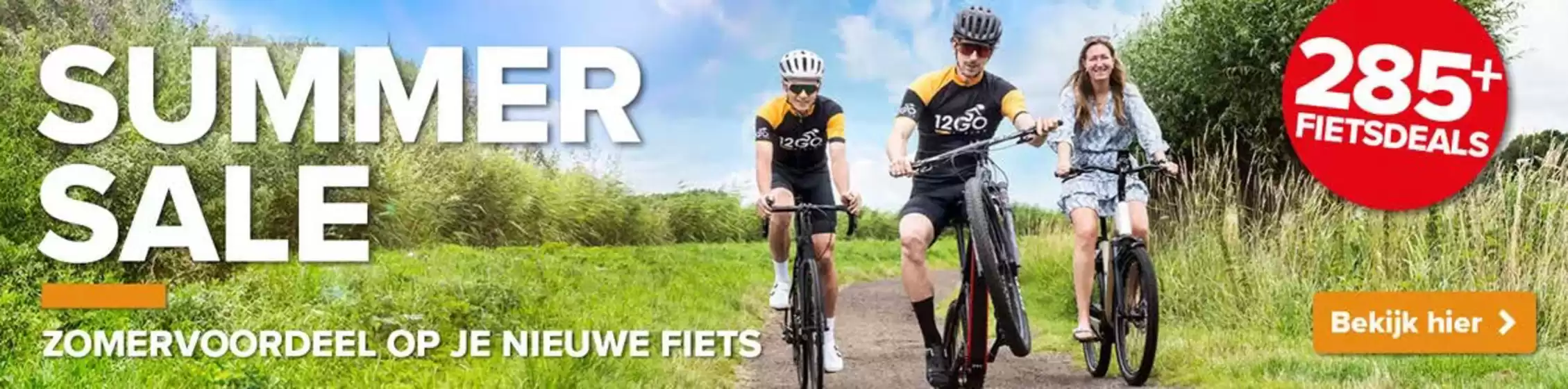 Catalogus van 12GO Biking in Wijk en Aalburg | Summer Sale  | 2025-07-29T00:00:00.000Z - 2025-08-12T00:00:00.000Z