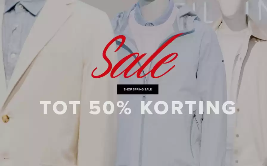 Sale Tot 50% Korting