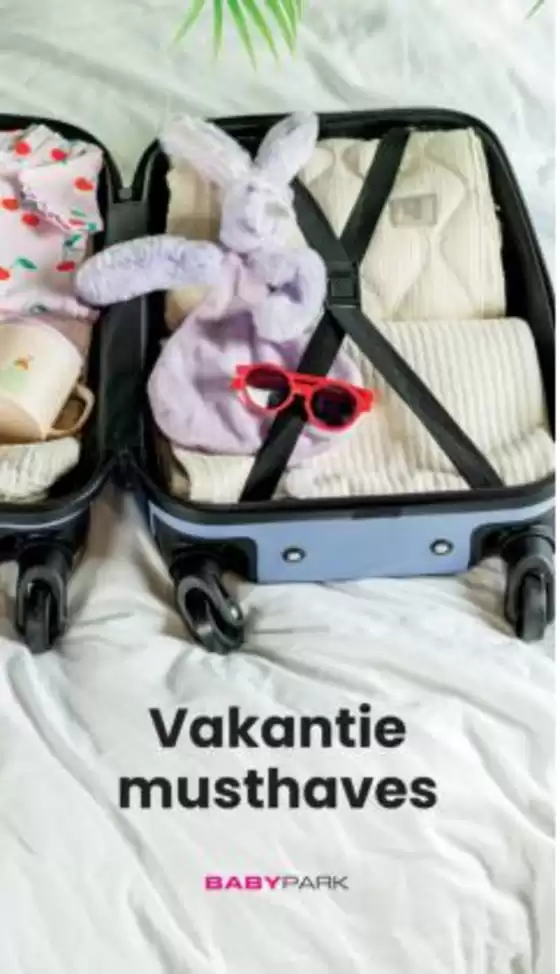 Catalogus van Babypark in Amsterdam | Babypark - Vakantie musthaves online | 2025-07-30T00:00:00.000Z - 2025-08-13T00:00:00.000Z