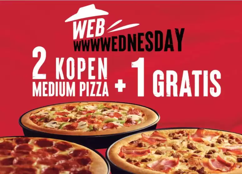 Catalogus van Pizza Hut in Julianadorp | Web wwwwednesday | 2025-07-30T00:00:00.000Z - 2025-08-13T00:00:00.000Z