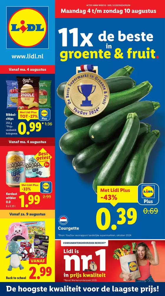 Catalogus van Lidl in Oss | Actuele deals en aanbiedingen | 2025-07-31T00:00:00.000Z - 2025-08-10T00:00:00.000Z