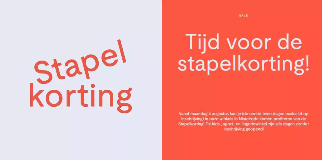Catalogus van Van Tilburg in Dordrecht | Stapel korting | 2025-07-31T00:00:00.000Z - 2025-08-14T00:00:00.000Z
