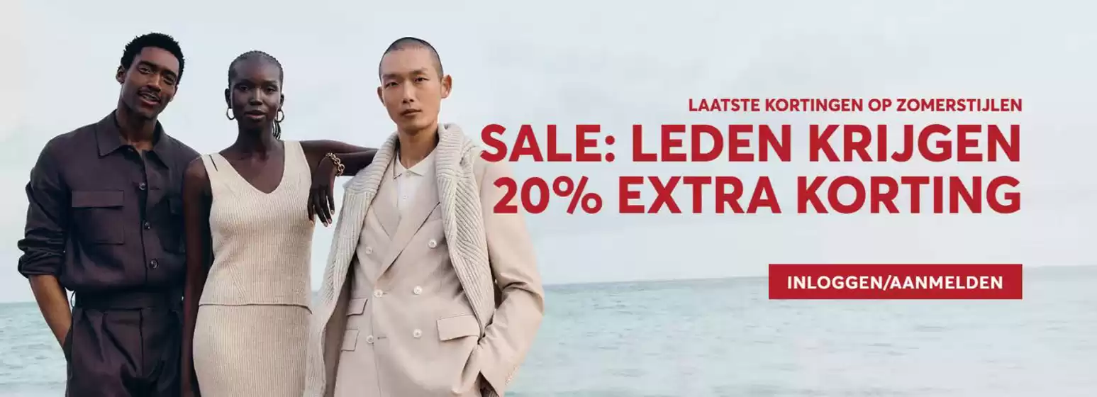 Catalogus van Hugo Boss in Arnhem | Sale: leden krijgen 20% extra korting | 2025-07-31T00:00:00.000Z - 2025-08-05T00:00:00.000Z