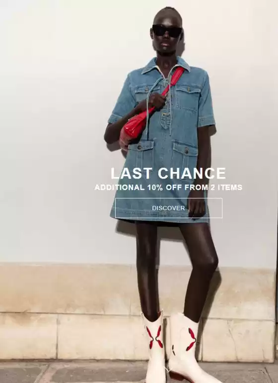 Catalogus van Zadig & Voltaire in Culemborg | Last Chance  | 2025-07-31T00:00:00.000Z - 2025-08-14T00:00:00.000Z
