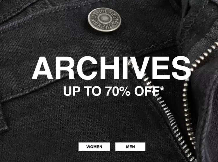 Catalogus van The Kooples in Tilburg | Archives | 2025-07-31T00:00:00.000Z - 2025-08-14T00:00:00.000Z