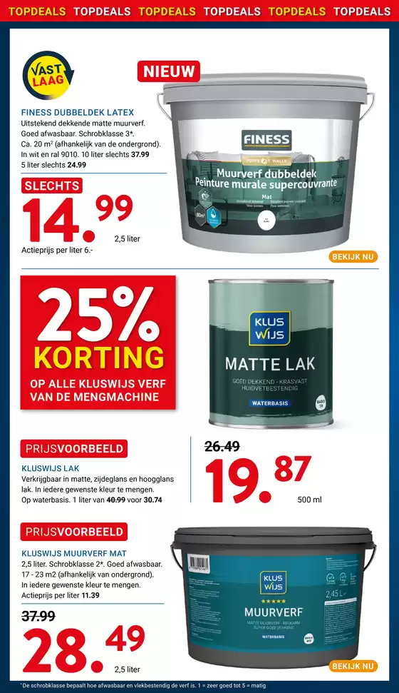 Topdeals voor alle klanten