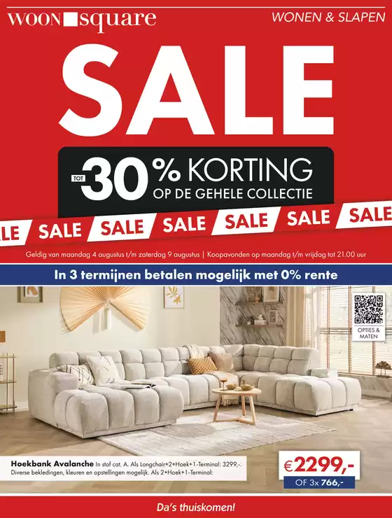 Catalogus van Woonsquare in Kerkrade | Woonsquare folder | 2025-08-04T00:00:00.000Z - 2025-08-09T00:00:00.000Z