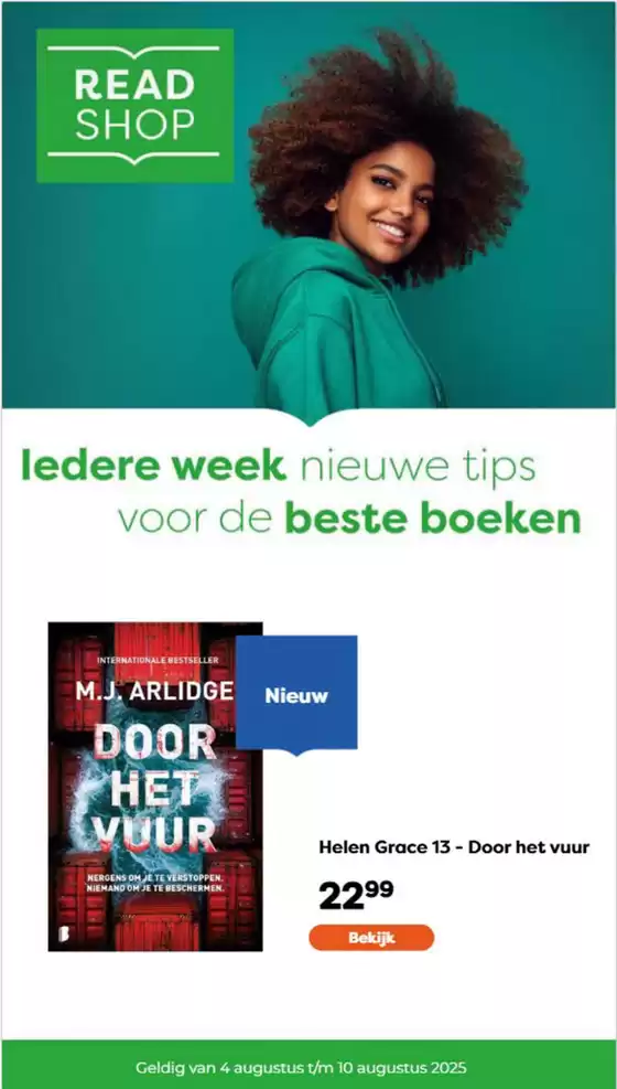 Ledere week nieuwe tips voor de beste boeken