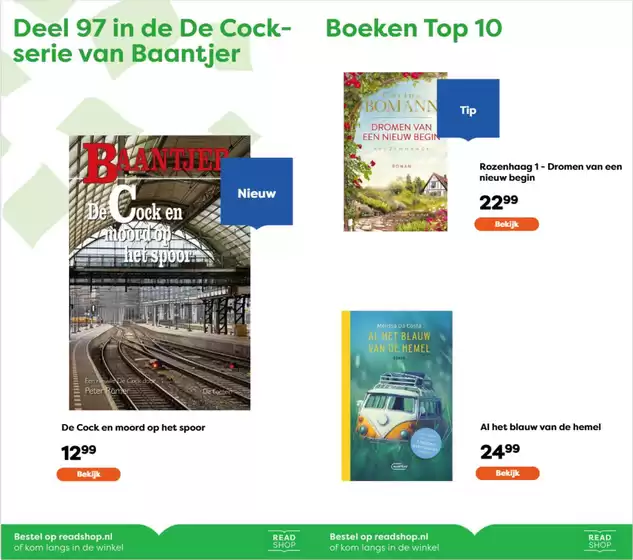 Ledere week nieuwe tips voor de beste boeken
