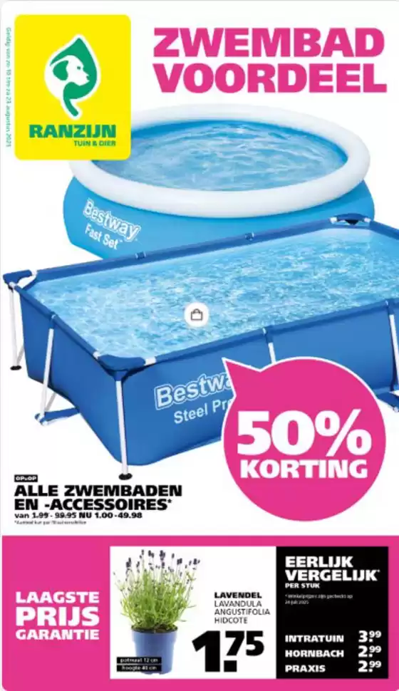 Zwembad voordeel