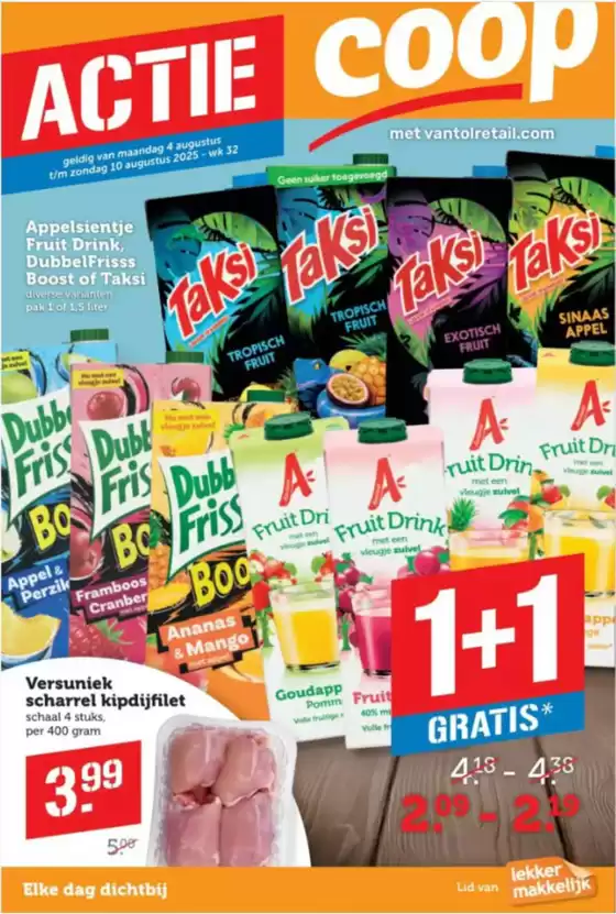 Catalogus van Coop in Zeddam | Actie | 2025-08-04T00:00:00.000Z - 2025-08-10T00:00:00.000Z