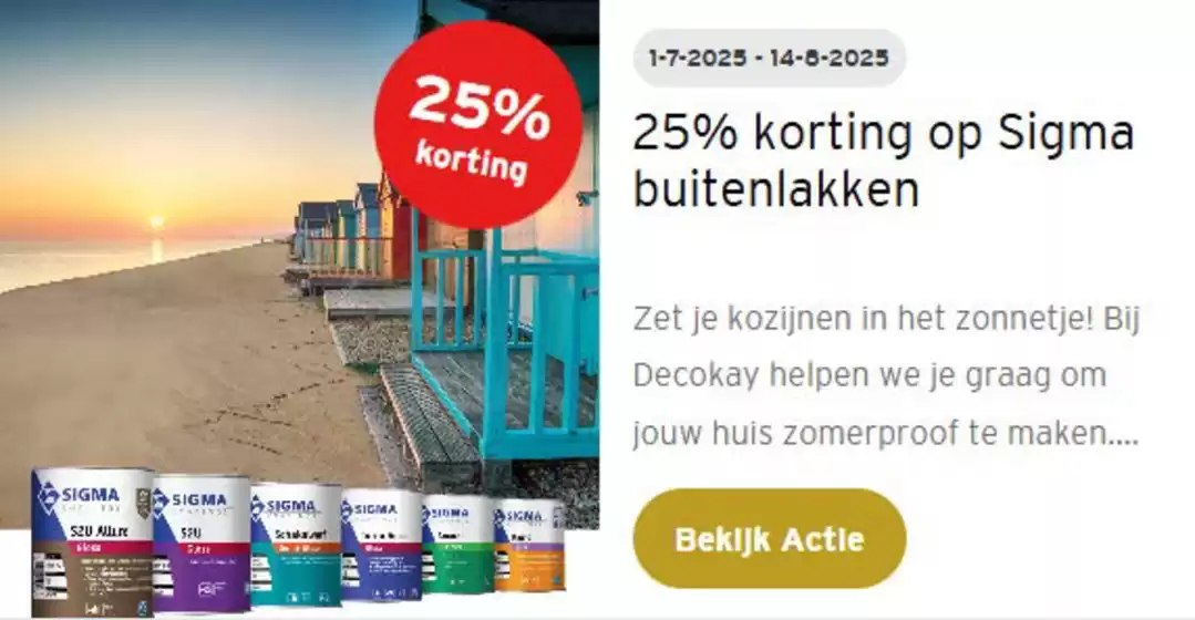25% Korting