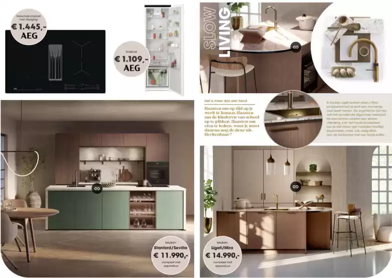 Van keuken tot living...