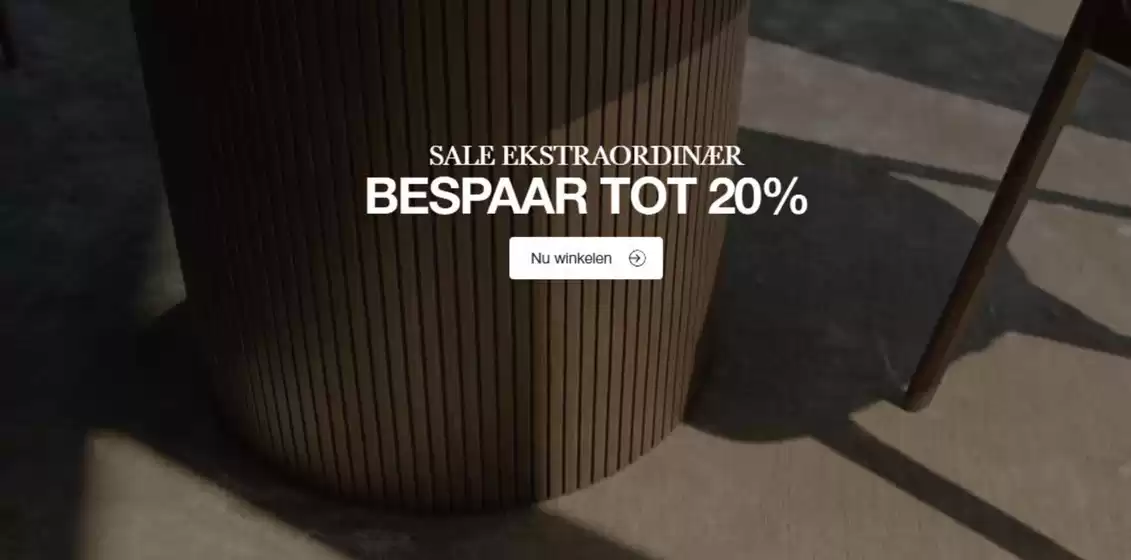 Bespaar tot 20%
