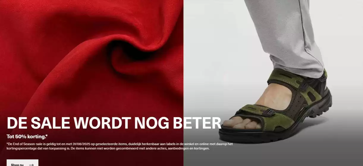 Catalogus van ECCO in Oost-Souburg | De sale wordt nog beter | 2025-08-05T00:00:00.000Z - 2025-08-31T00:00:00.000Z