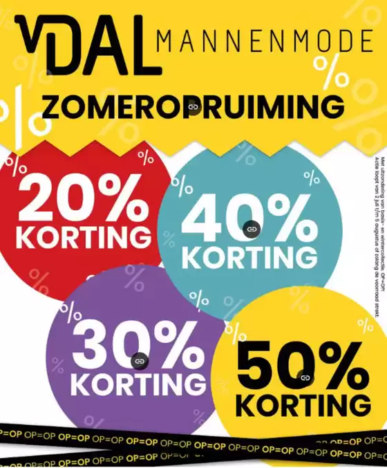 Catalogus van Van Dal Mannenmode in Venlo | Zomeropruiming | 2025-08-05T00:00:00.000Z - 2025-08-12T00:00:00.000Z